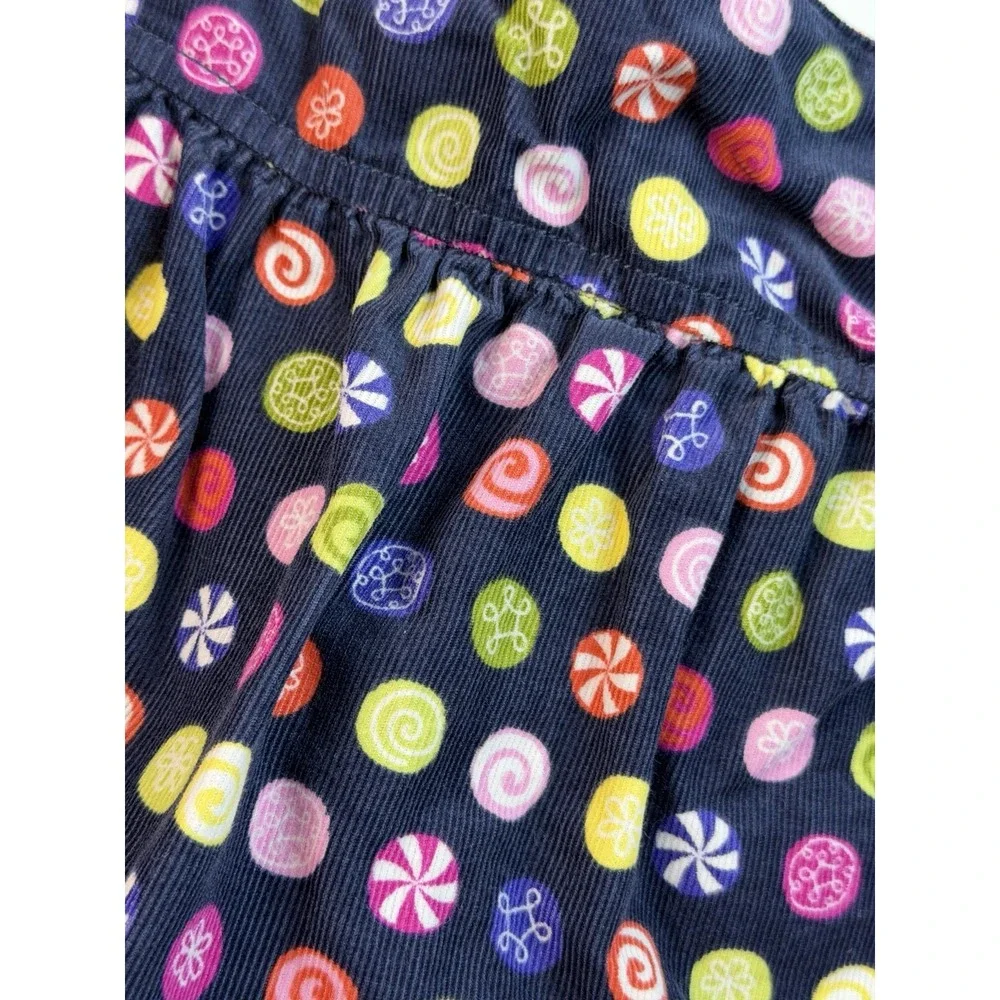 Gymboree Girls Size 3 Candy Shop Skort & Long Sleeve Top Set 2009